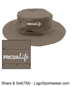 Apollo Safari Hat - Khaki Design Zoom