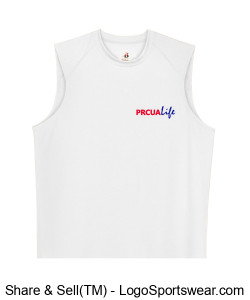 MENS Badger B-Core Sleeveless Tee Design Zoom