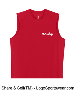 MENS Badger B-Core Sleeveless Tee Design Zoom